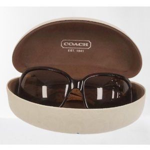 COACH Ginger Tortoise/Tan Sunglasses w/Original Case